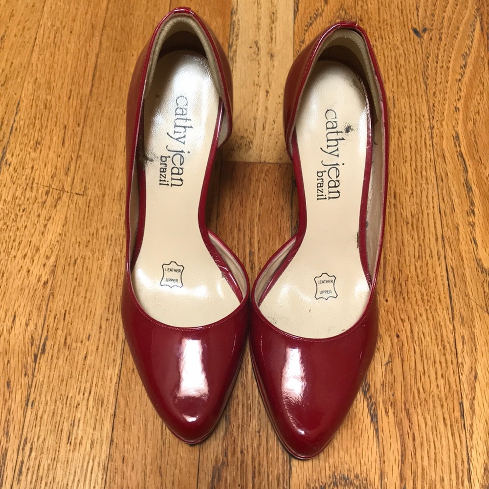 Red Cathy Jean heels ❤️